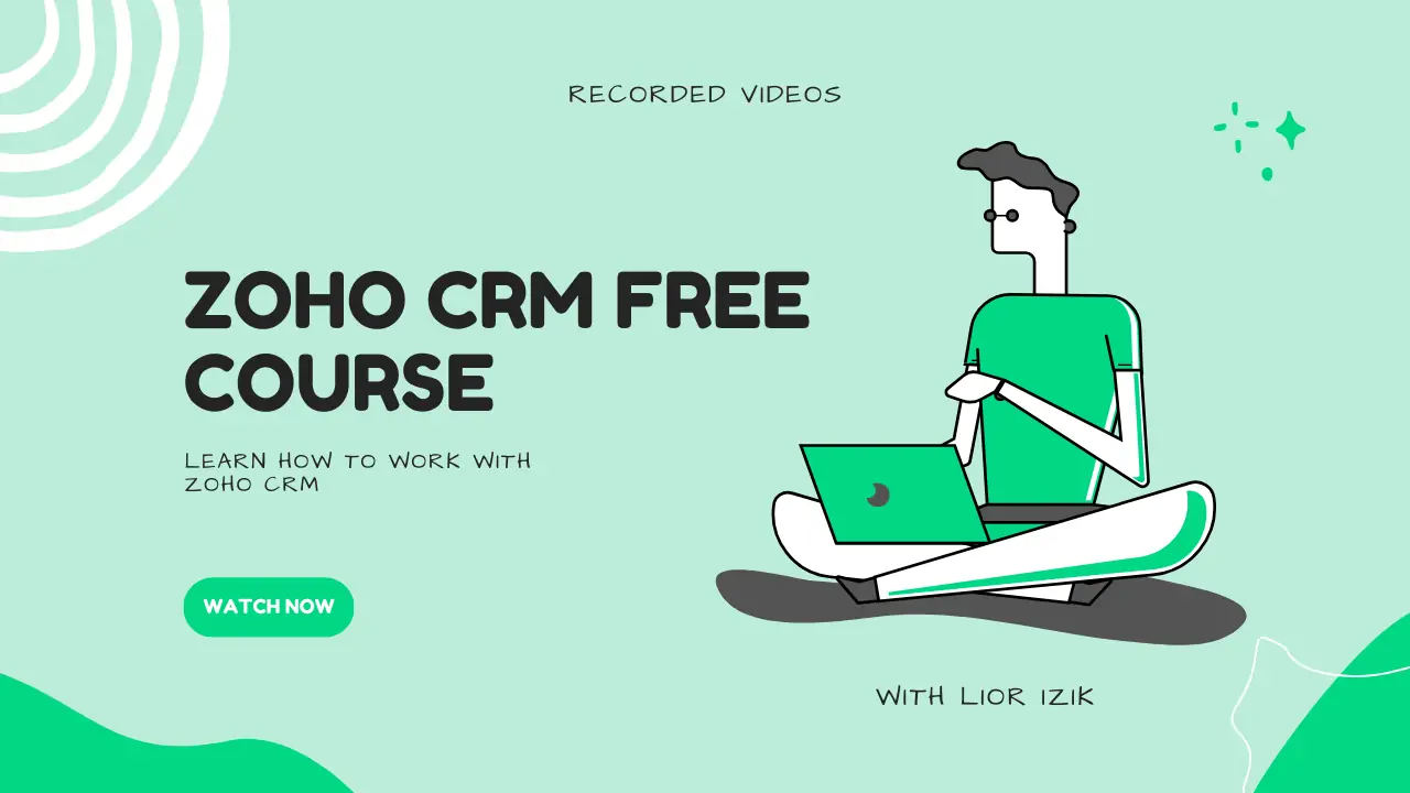 zoho crm free course